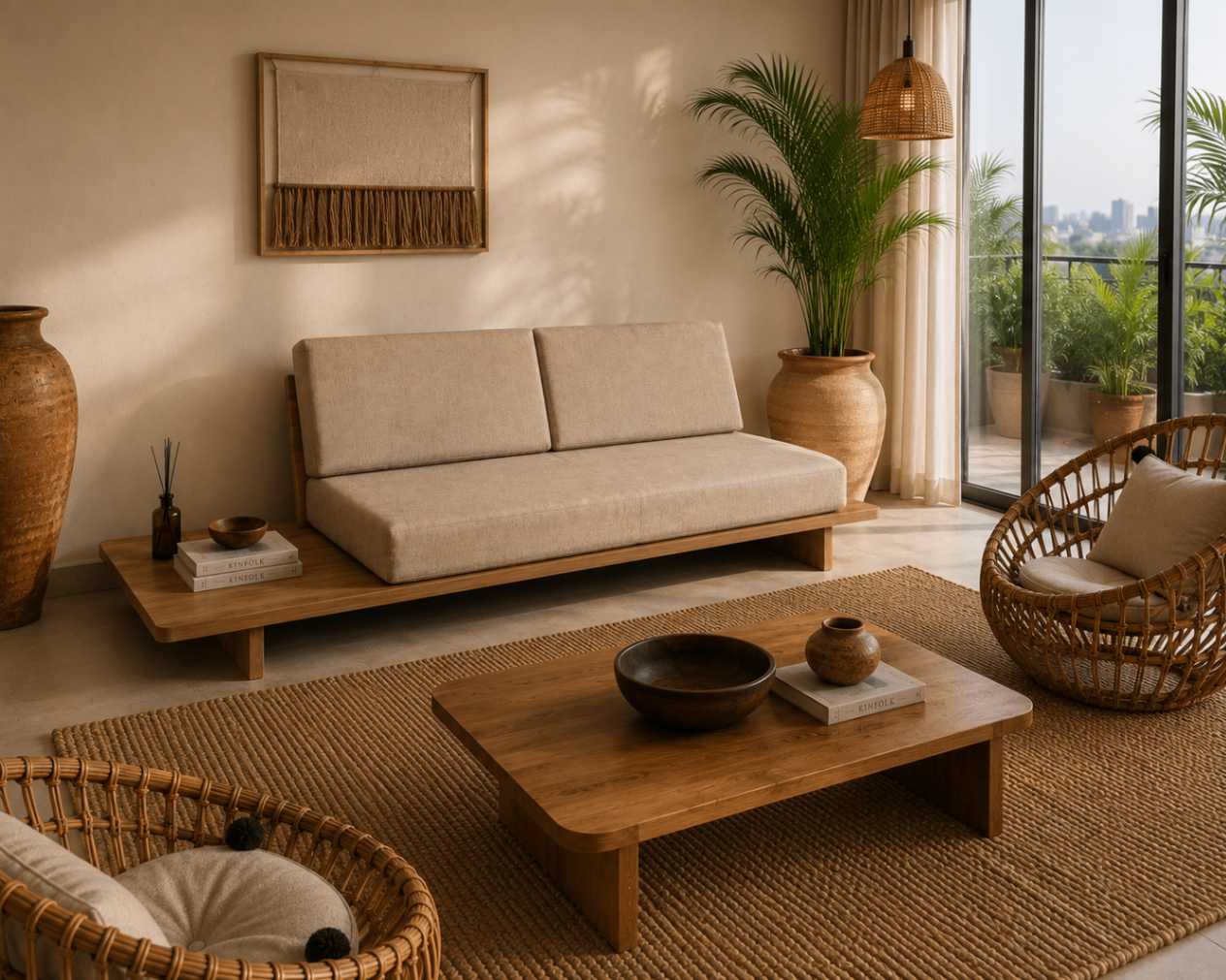 Campo Sofa in a contemporary luxury interior — Maison Wouri Collection I — Origins